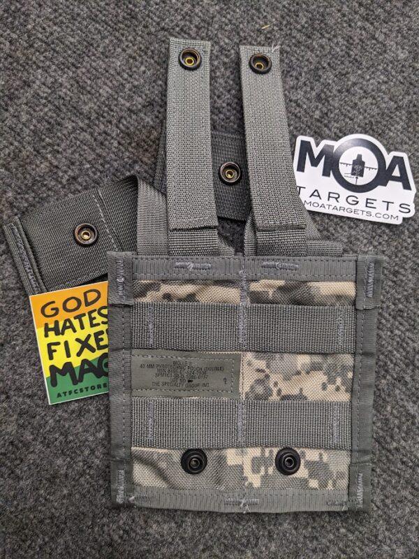 ACU Double 40mm HE Pouch MOLLE II - Image 2