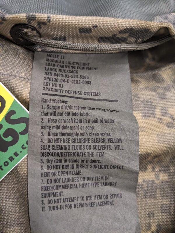ACU MOLLE II Large Rucksack - Image 3